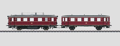 [MKN 37706] Marklin Dieseltriebwagen mit beiwagen vt75.9 und vb140