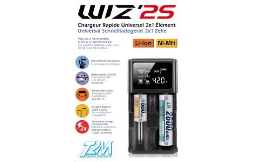 [T2M T1247] Chargeur rapide universel Wiz'2S