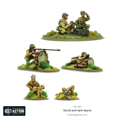 [WLG 402214007] BOLTACTION - SOVIET ARMY ANTI-TANK TEAMS