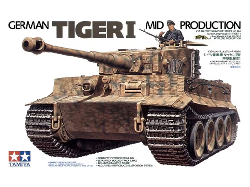 [TYA 35194] Tamiya : Tiger I Millieu de Production