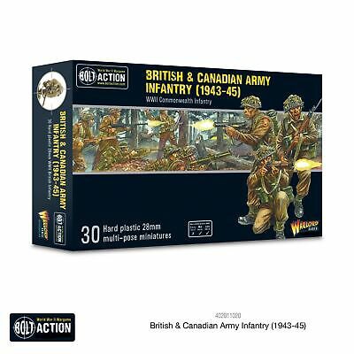 [WLG 402011020] Bolt Action : British/ Canadian Army Infantry │ Mid-Late War