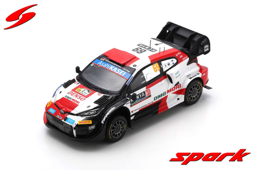 [SPK S6709] Spark : Toyota GR Yaris Rally1 │ No.69 Toyota Gazoo Racing WRT Winner Rally Safari Kenya 2022 K. Rovanperä - J. Halttunen