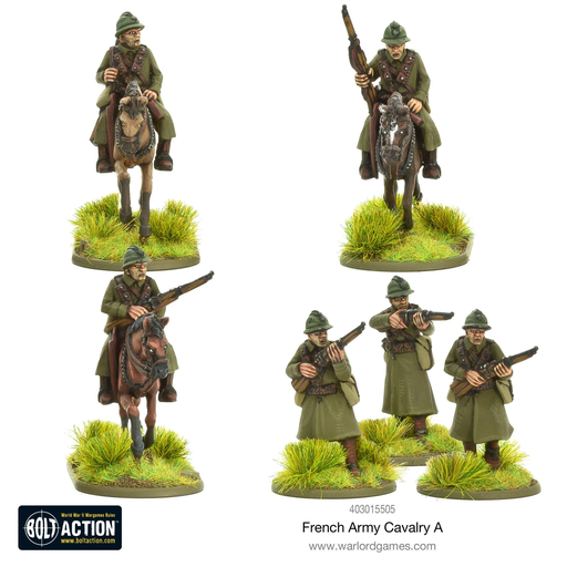 [WLG 403015505] Bolt Action : French Army Cavalry A