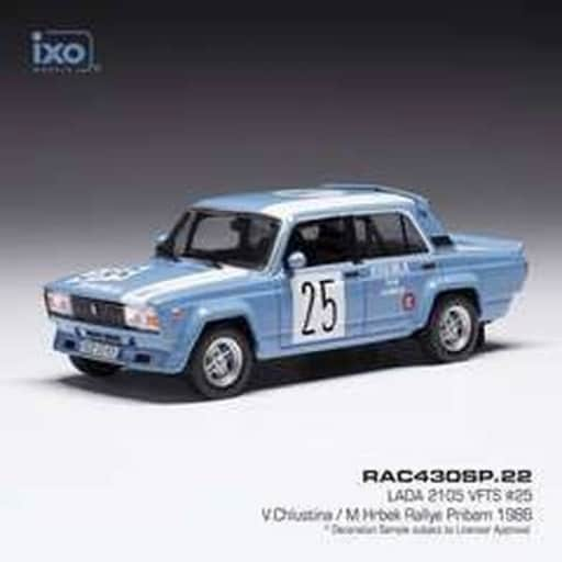 [IXM RAC430SP] Ixo models : Lada 2105 VFTS │ #25 Rallye Pribram - 1986 - V.Chlustina / M.Hrbek