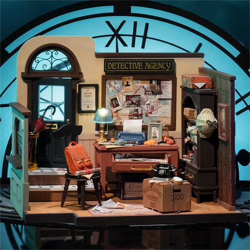 [RLF DG157] Rolife : Miniature House Kit - Mose's Detective Agency