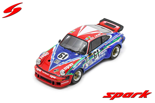 [SPK S9821] Spark : Porsche 934 │#61 24H Le Mans 1976 - J-C. Andruet - H. Cachia - J. Borras