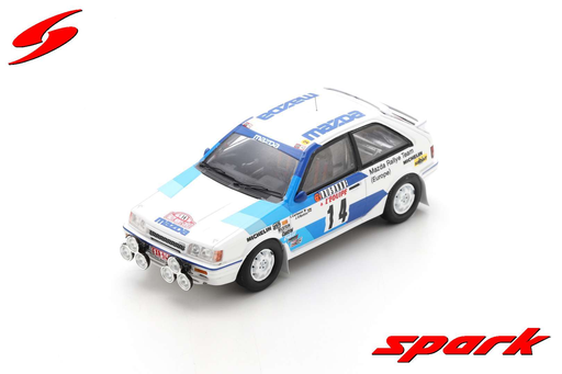 [SPK S6230] Spark : Mazda 323 │ #14 Mazda Rally Team Europe Rally Monte Carlo 1986 - I. Carlsson - J-O. Bohlin