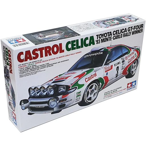 [TYA 24125] Tamiya : Toyota Celica │ Castrol - Winner Rally monte-Carlo '93