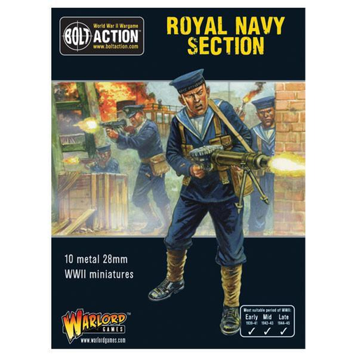 [WLG 402211006] Bolt Action : Royal Navy Section │ Early - Mid - Late