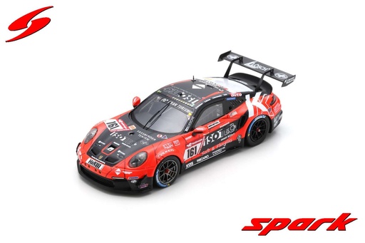 [SPK SG909] Spark model : Porsche 911 GT3 CUP (992) No.161 KKrämer Racing Winner Cup 2 class 24H Nürburgring 2023 K. Krämer - C. Brück - A. Veremenko - SELV