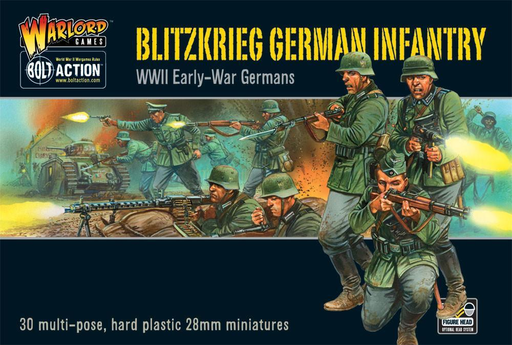 [WLG 402012012] Bolt Action : Blitzkrieg German Infantry │ Early - Mid