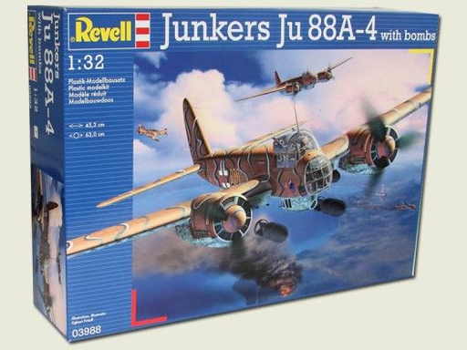 [REV 03988] Revell : Junkers Ju 88A-4 with Bombs