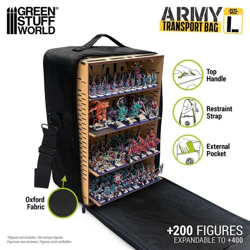 [GSW 12128] Green Stuff : Army Transport Bag L