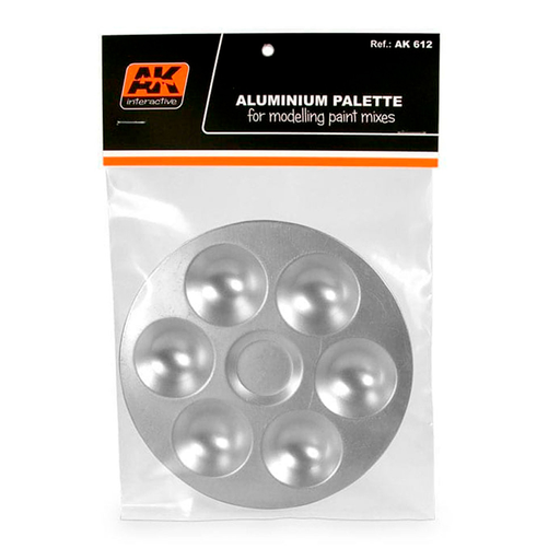 [AK 612] AK : Palette Aluminium ford modelling paint Mixes