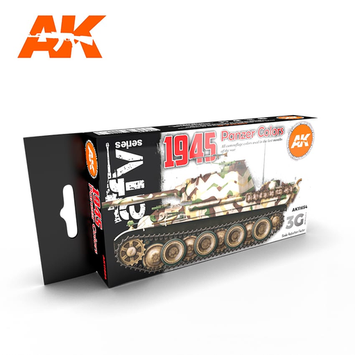 [AK 11654] AK : 1945 Panzer Colors │ 3rd Generation Acrylics