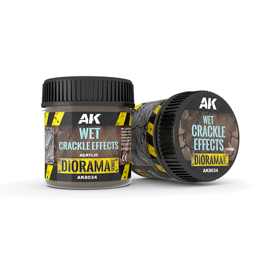 [AK 8034] AK : Wet Carckle Effects (100ml) │ Diorama Series