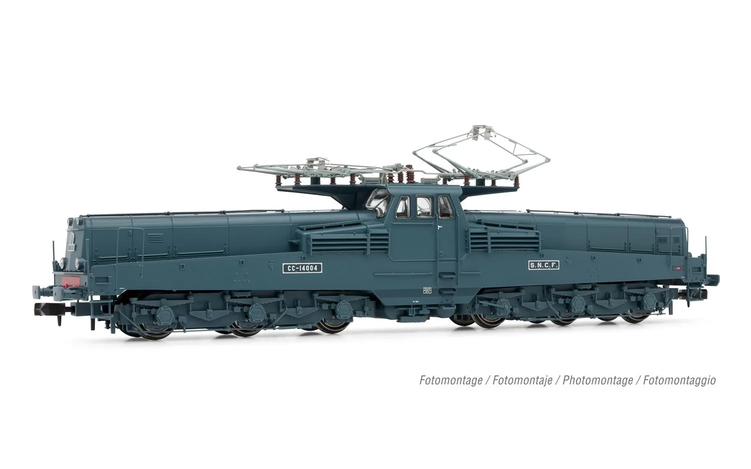 [ARN HN2547S] Arnold : Locomotive électrique CC14004 4 phares bleue DCC Sound