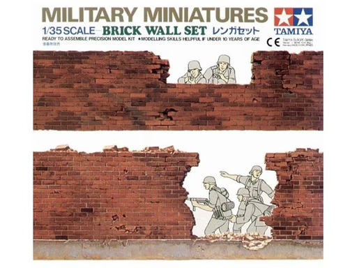 [TYA 35028] Tamiya : Brick Wall Set