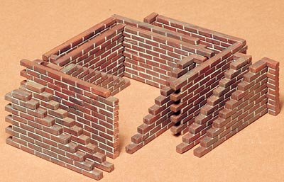 [TYA 35028] Tamiya : Brick Wall Set