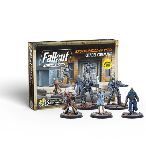 [MOE MUH0190803] Brotherhood Of Steel : Citadel Command │ Fallout Wasteland Warfare