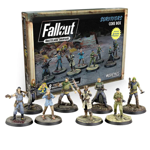 [MOE MUH051911] Survivors : Core Box │ Fallout Wasteland Warfare