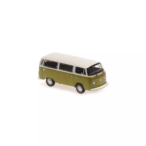 [MAC 940053000] Maxichamps : Volkswagen T2 Bus │ 1972 - Blanc et Vert