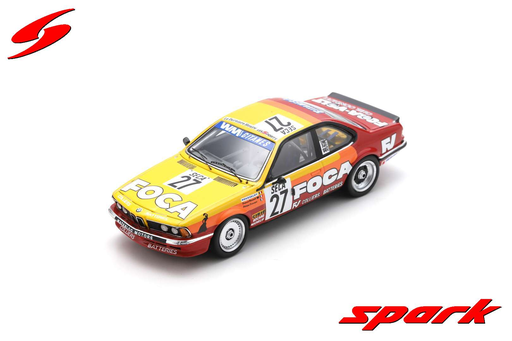 [SPK SB652] Spark : BMW 635 Csi │ No.27 Waterloo Motor Racing Gitanes 24H Spa 1983 Fr. Hesnault - P. F. Rousselot - Ph. Dermagne