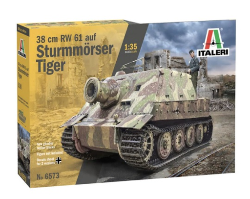 [ITA 6573] Italeri : 38cm RW 61 auf Sturmmorser Tiger