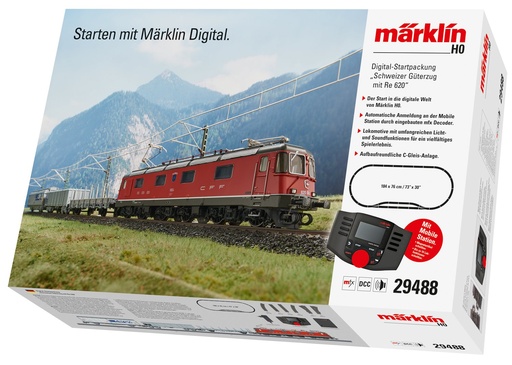 [MKN 29488] mARKLIN / Boite Départ Suisse Digital Re620 / MFX Sound
