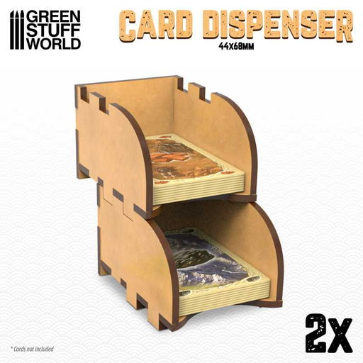 [GSW 12272] Green Stuff : Distributeur de cartes - 73x50mm