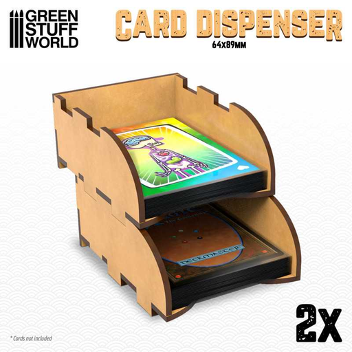 [GSW 12271] Green Stuff : Distributeur de cartes - 98x75mm