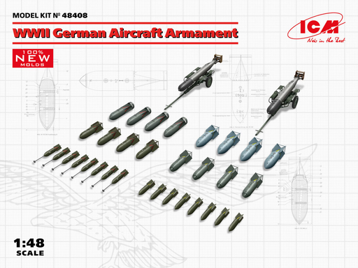 [ICM 48408] ICM : WWII German Aircraft Armament