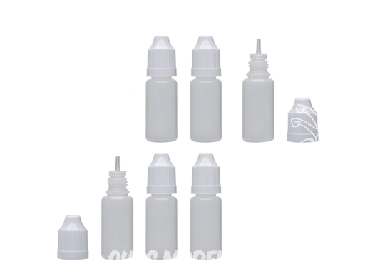 [MCF POL1015/6] Modelcraft : Bouteille en Plastique (15ml) 6x