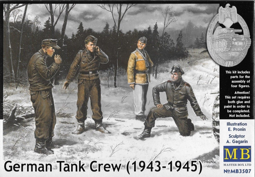 [MB3507] Master Box : German Tank Crew