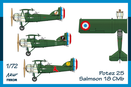 [AZU FR0054] Azur Frrom : Potez 25 Salmson 18 CMB