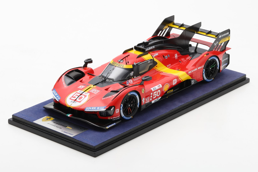 [LOO LS18LM034] Looksmart : Ferrari 499P AF Corse N°50 5TH Le Mans 2023 - Pole Position - A. Fuoco – M. Molina – N. Nielsen