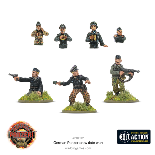 [WLG 405002002] Bolt Action : German Panzer Crew (Late War)