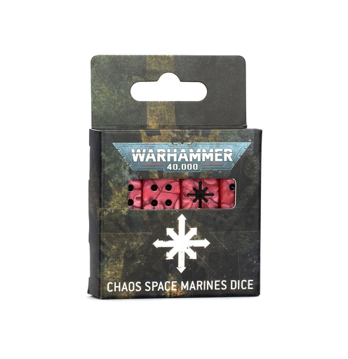 [GAW 86-62] Chaos Space Marines : Set de dès │ Warhammer 40.000