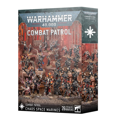 [GAW 43-20] Chaos Space Marines : Combat Patrol │ Warhammer 40.000