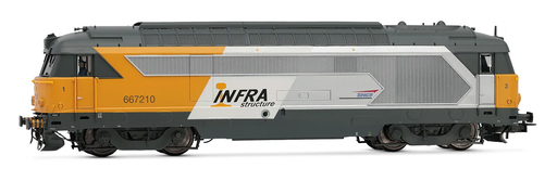 [JOU HJ2448] Jouef : Locomotive Diesel BB 67210 - SNCF "Infra Structure" │ Continu