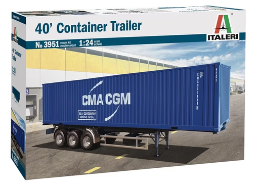 [ITA 3951] Italeri : 40' Container Trailer 