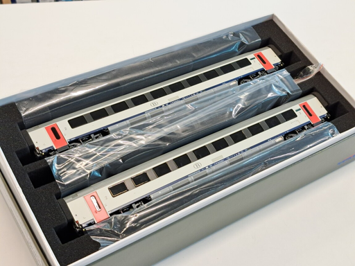 [LSM 93551] LSmodels : Coffret 2 Voitures I11 2° classe SNCB-NMBS Alternatif