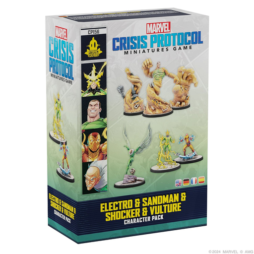 [AMG CP156] Marvel Crisis Protocol : Electro & Sandman & Shocker & Vulture