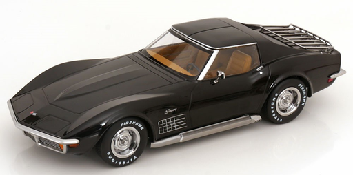 [KKS KKDC181224] KK-Scale : Chevrolet Corvette C3 Toit Amovible │ 1972 - Noir