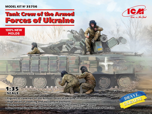 [ICM 35756] ICM : Tank Crew of the armed Forces of Ukraine