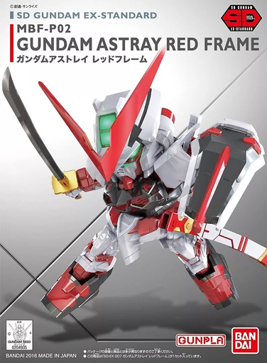 [BAI 5065621] Bandai : Gundam Astray Red Frame [SD]