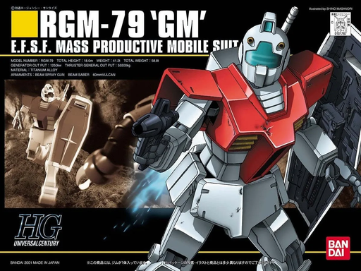 [BAI 5059248] Bandai : RGM-79 GM [HG][1/144]