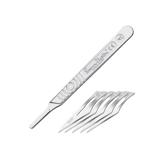 [MCF PKN9220] Modelcraft : Scalpel #4 Handle & 5 blades #26