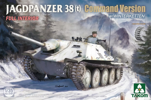 [TAK 2181] Takom : Jagpanzer 38(t) Command Version │ Full Interior