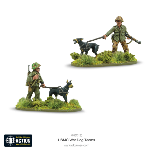 [WLG 403013120] Bolt Action : USMC War Dogs Teams